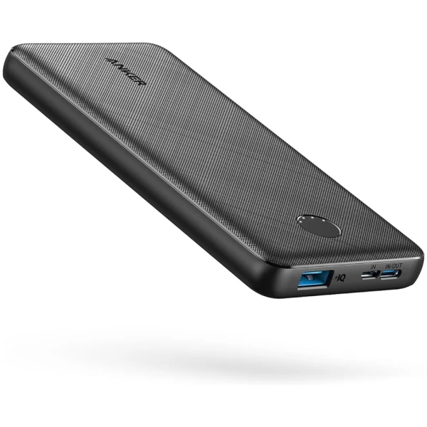 Anker Power Bank(PowerCore 10K),Compact Travel-Ready 10,000mAh Battery Pack with PowerIQ Charging Technology,5V/3A High-Speed Charging for iPhone,iPad,and More (USB-C Input and...