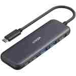 Anker USB C Hub, 5-in-1 USBC to HDMI Splitter with 4K Display, 1 x Powered USB-C 5Gbps & 2×Powered USB-A 3.0 5Gbps Data Ports for MacBook Pro, MacBook Air, Dell and More