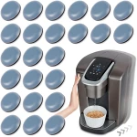Appliance Sliders for Kitchen 24 PCS Self-Adhesive Small Kitchen Finds Appliance Slider Hacks Easy to MovIing & Space Saving Must Have Home Gadgets Mixer Accessories for Countertop