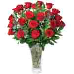 Aquarossa Farms - 24 Red Roses Bouquet, Mother's Day Gifts, Flowers Fresh Bouquet, Flowers for Delivery, Gift Idea for Her