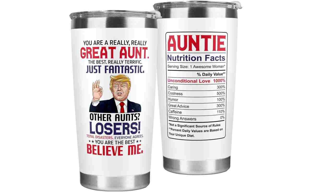 Aunt Gifts from Niece, Nephew - Birthday, Mothers Day, Christmas Gifts for Aunt - Gift Ideas for Auntie, Aunty - Gift for New Aunts Announcement, To Be Aunts - 20 Oz Stainless...