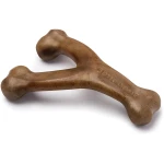 Benebone Wishbone Durable Dog Chew Toy for Aggressive Chewers, Real Bacon, Made in USA, Medium