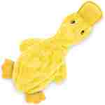 Best Pet Supplies Crinkle Dog Toy for Small, Medium, and Large Breeds, Cute No Stuffing Duck with Soft Squeaker, Fun for Indoor Puppies and Senior Pups, Plush No Mess Chew and...