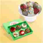 Birthday Chocolatey Covered Strawberries & Chocolatey Covered Creme Sandwich Cookies