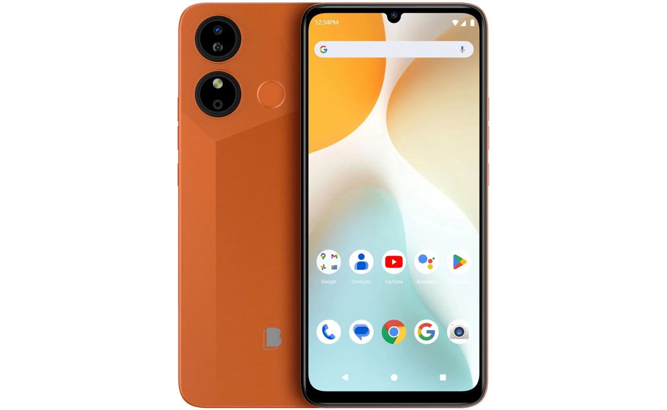 BLU G44 | 2024 | All-Day Battery | Unlocked | 6.8” HD+ Infinity Display | 64GB | Triple 13MP Camera | US Warranty | Orange
