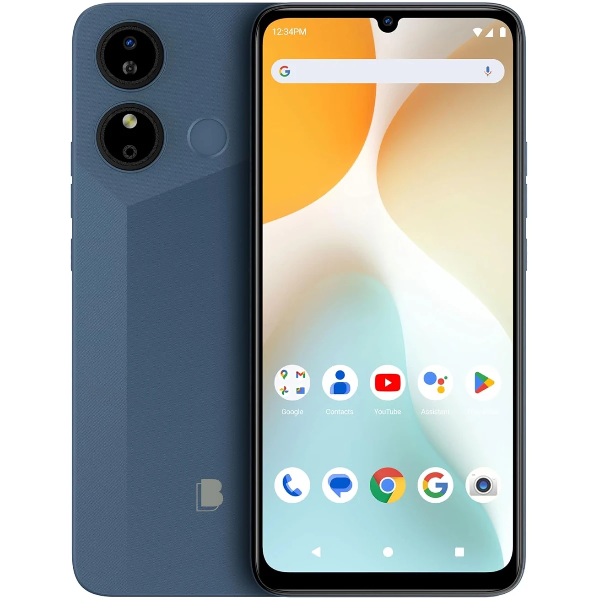 BLU G44 | 2024 | All-Day Battery | Unlocked | 6.8” HD+ Infinity Display | 64GB | Triple 13MP Camera | US Warranty | Orange