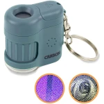 Carson MicroMini 20x Pocket Microscope, UV and LED Flashlight, Blue (MM-280B)