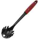 Chef Craft Select Nylon Cooking and Serving Spaghetti or Pasta Fork, 12.5 Inch, Red