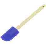 Chef Craft Select Wooden Handled Silicone Spatula, 12 inch, Color May Vary