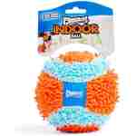 Chuckit! Indoor Fetch Ball Dog Toy for Dogs - Interactive Dog Toys for Boredom, 4.75 Inch, Orange and Blue