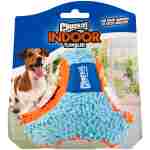 Chuckit! Indoor Fetch Tumbler Toy for Dogs - Interactive Dog Toys for Boredom, 6.5 Inch, Orange and Blue