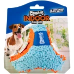 Chuckit! Indoor Fetch Tumbler Toy for Dogs - Interactive Dog Toys for Boredom, 6.5 Inch, Orange and Blue