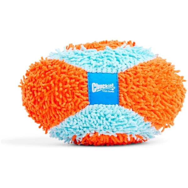 Chuckit! Indoor Fumbler Toy for Dogs - Interactive Dog Toys for Boredom, 7.5 Inch, Orange and Blue Roller