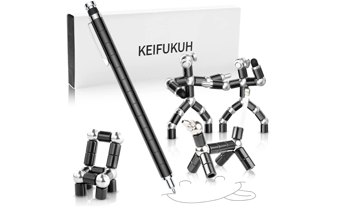Cool Fidget Gel Pens Gifts - Unique Birthday Gifts for Men, Funny Gifts for Teen Boys Gifts for Kids, Novelty Christmas Stocking Stuffers Gadget for Him, Easter Adult Gifts...