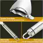 Corn Peeler Stainless Stee Corn Cob Stripper Tool Corn Thresher from the Cob, Removes Corn Kernels From Corn Cobs In Seconds, Kitchen Gadget
