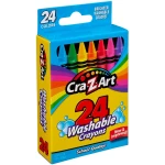 Cra-Z-Art Washable Crayons, 24 Count, Crayons for Kids Back To School Supply List Essential