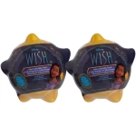 Disney Wish Mini Collectible Plush, 2 Blind Bag Inspired Capsules, Kids Toys for Ages 2 Up by Just Play