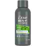 DOVE MEN + CARE Fortifying 2 in 1 Shampoo and Conditioner Fresh and Clean with Caffeine for Normal to Oily Hair Helps Strengthen Thinning Hair 3 oz