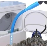 Dryer Vent Cleaner Kit Vacuum Attachment - Multiple Combinations V1 Lint Remover Power Washer and Vacuum Hose Quickly Removes Lint
