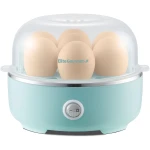Elite Gourmet EGC115M Easy Egg Cooker Electric 7-Egg Capacity, Soft, Medium, Hard-Boiled Egg Cooker with Auto Shut-Off, Measuring Cup Included, BPA Free, Retro Mint