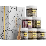 Epsom Bath Salts Gift Set, Relaxing Spa Salt W/Essential Oils, Mothers Day Gifts for Mom, Wife - Lavender, Eucalyptus, Lemon Basil, Coconut, Tea Tree, Honey Almond Salt, Self...