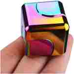 Fidget Spinner Toys Cube Adults, Easter Basket Stuffers for Teens Metal Cool Stuff Desk Gadgets Office Toys Small Anxiety Figette Sensory Toy ADHD Tool Fingears Figet Stress...