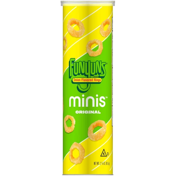 Funyuns Minis, Original, 2.875 oz Canister