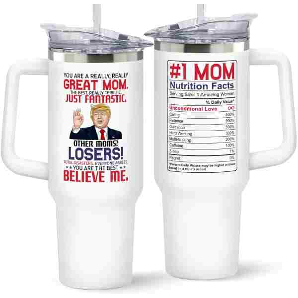Gifts for Mom from Daughter Son - Mothers Day Gifts for Mom Wife - Birthday, Mother's Day, Christmas Gift Ideas for Moms - Gift for Mama, Moms, Mother from Kids - 40 Oz...