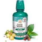 GuruNanda Fresh Breath Mouthwash, ADA-Accepted, Alcohol & Fluoride-Free, Sodium Chlorite, Essential Oils & Vitamins, 12-Hrs Fresh Breath, Wild Mint, 3 oz
