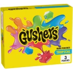 Gushers Tropical Fruit Flavored Snacks 3 Ct