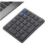 havit Bluetooth Number Pad Wireless Numeric Keypad Numpad 26 Keys Portable Mini Financial Accounting Rechargeable Numeric Pad for Windows Laptop Desktop, PC, Notebook (Black)
