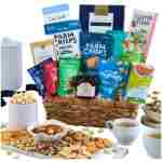 Healthy Food Gift Basket Deluxe by GourmetGiftBaskets.com