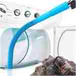 Holikme Dryer Vent Cleaner Kit Dryer Lint Vacuum Attachment Brush, Lint Remover, Dryer Vent Vacuum Hose Replacement Parts, Blue