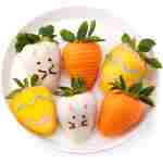 Hoppy Easter Chocolatey Covered Strawberries - 6 Berries by Love Berries