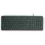 HP 150 Wired Keyboard with Numeric Keypad - Silent-Touch Chiclet Keyboard - Ergonomic, Comfortable - USB Plug-and-Connectivity, LED Indicators (664R5AA, Black)