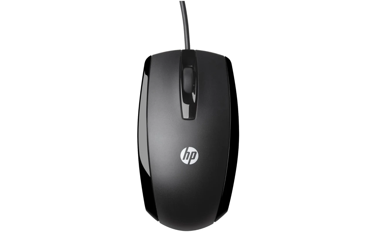 HP X500 - Wired USB Mouse for Windows PC Desktop, Laptop, Notebook, Mac, computerand Chromebook, for Righty or Lefty Use (E5E76AA#ABA),Black