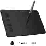 HUION Inspiroy H640P Drawing Tablet, 6x4 inch Digital Art with Battery-Free Stylus, 8192 Pen Pressure, 6 Hot Keys, Graphics Tablet for Drawing, Writing, Design, Teaching, Work...