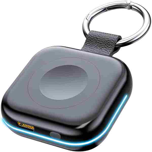 HUOTO Portable Charger for Apple Watch,Wireless Magnetic iWatch Charger 1200mAh Power Bank Travel Keychain Accessories Smart Chargers for Apple Watch Series...