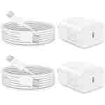 i Phone 16 15 Charger Fast Charging-20W USB C Power Brick with 6Ft Type-C to C Cable for IP 16/16 Pro/16 Plus/16 Pro Max/15/15 Pro/15 Plus/15 Pro Max, i Pad Pro/Air & More