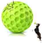 Indestructible Squeaky Dog Balls, Dog Toys for Aggressive Chewers Large Breed for Relieving Anxiety, Tough Dog Chew Toys Balls for Aggressive Chewers, Outdoor Squeaky Dog Toys...