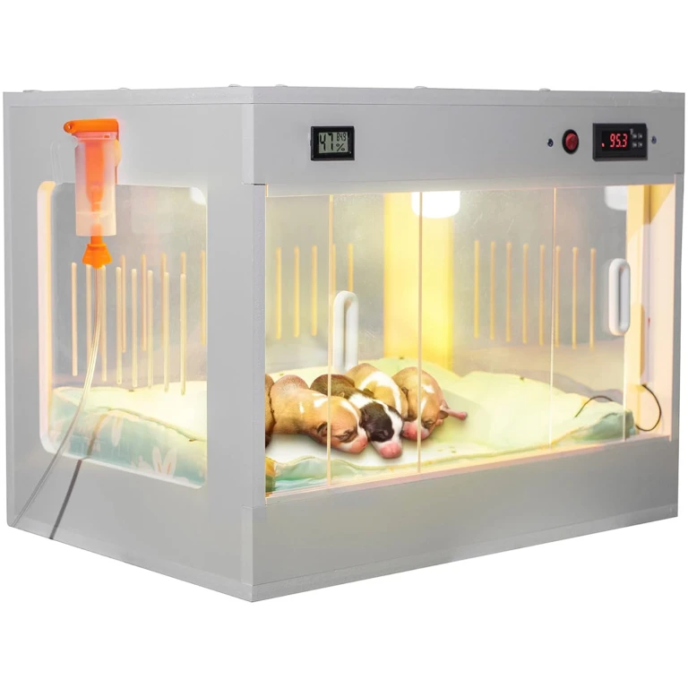 Intelligent Puppy Incubator Newborn Big Family Dog Kennel Pet Box Lab Heater Puppy Essentials Dog Crate