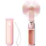 JISULIFE Handheld Mini Fan, 3 IN 1 USB Rechargeable Portable Fan [12-19 Working Hours] with Power Bank, Flashlight, Pocket Design for Travel/Summer/Concerts/Lash, Gifts for...