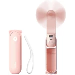 JISULIFE Handheld Mini Fan, 3 IN 1 USB Rechargeable Portable Fan [12-19 Working Hours] with Power Bank, Flashlight, Pocket Design for Travel/Summer/Concerts/Lash, Gifts for...