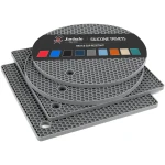 Joyhalo Trivets for Hot Dishes - Hot Pads for Kitchen, Silicone Pot Holders for Hot Pots and Pans, Silicone Mats for Kitchen Countertops, Table, Flexible Easy to Wash and Dry, Grey