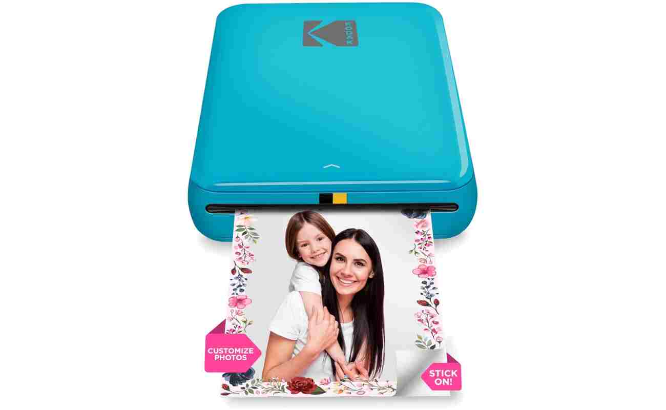 KODAK Step Instant Smartphone Photo Printer - Portable Mini Color Wireless Mobile Printer - Zink 2x3” Sticky-Back Photos - Bluetooth Compatible with iOS & Android Devices - Fun...