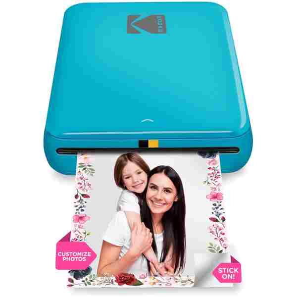 KODAK Step Instant Smartphone Photo Printer - Portable Mini Color Wireless Mobile Printer - Zink 2x3” Sticky-Back Photos - Bluetooth Compatible with iOS & Android Devices - Fun...