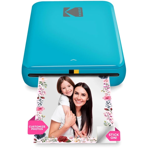 KODAK Step Instant Smartphone Photo Printer - Portable Mini Color Wireless Mobile Printer - Zink 2x3” Sticky-Back Photos - Bluetooth Compatible with iOS & Android Devices - Fun...