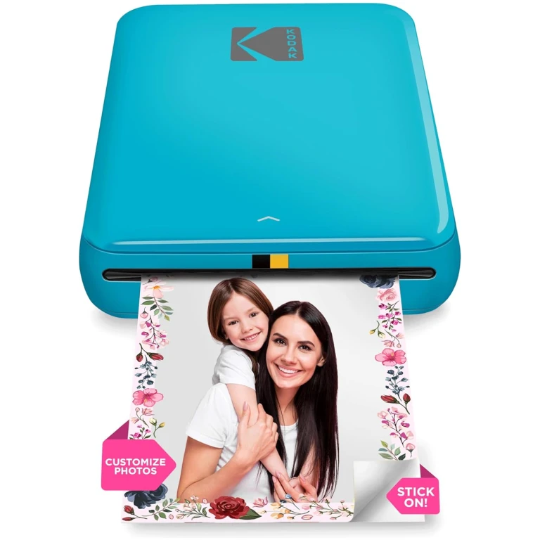 KODAK Step Instant Smartphone Photo Printer - Portable Mini Color Wireless Mobile Printer - Zink 2x3” Sticky-Back Photos - Bluetooth Compatible with iOS & Android Devices - Fun...