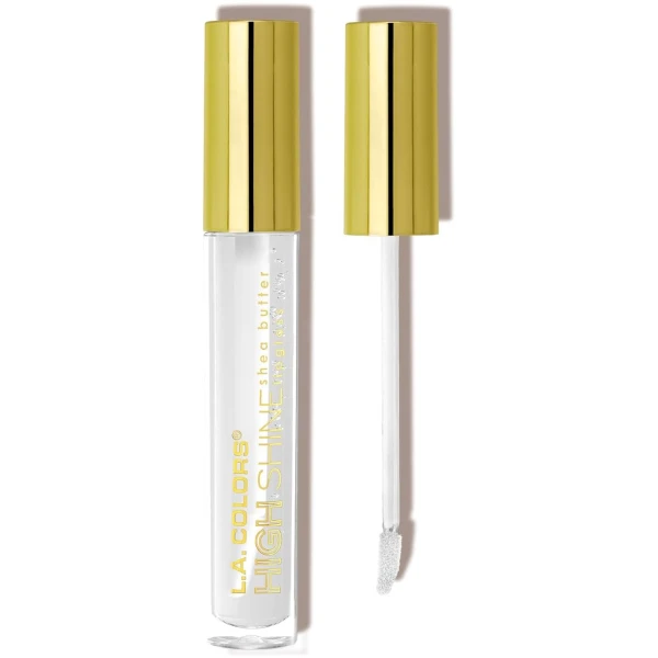L.A. COLORS High Shine Lipgloss, Clear CLG932