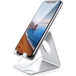 Lamicall Cell Phone Stand, Desk Phone Holder Cradle, Compatible with Phone 12 Mini 11 Pro Xs Max XR X 8 7 6 Plus SE, All Smartphones Charging Dock, Office Desktop Accessories -...